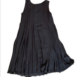 Armani Collezioni Silk Evening Free Flowing Pleated Dress